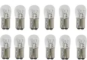 Kadiby 12 pack 1004 Bulb B6 1142 for RV Interior 1076 90 12V BA15D Marine Navigation Anchor Stern Bow Courtesy Light 68 78 96 1176 Lamp Replacement for Camper Trailer Boat