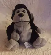 Coca Cola International Gorilla Bean Bag Plush Stuffed Animal 6" Tall New