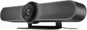 Logitech MeetUp Video Conferencing System, Ultra HD 4K/1080p/720p, 3 Microphones/Adjustable Speakers, Wide Field of View 120°, PC/Mac/Laptop/MacBook/Tablet - Black, 4K