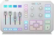 TC-Helicon GoXLR 4-channel USB Streaming Mixer with Voice FX and Sampler - White
