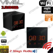 Wireless Home Security Camera 2 Ways Audio Remote Live View 128GB Spy Hidden