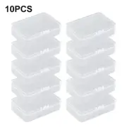 10-PCS Mini Plastic Storage Box Jewelry Screw Container Case Craft Organizer