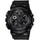 【CASIO 卡西歐】G-SHOCK 超人氣新迷彩軍事戰魂雙顯錶_GA-100CF-1Ａ_黑X灰_51.2mm