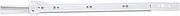 Hickory Hardware P1750/22-W 22-Inch Side Mount Euro Drawer Slide, White