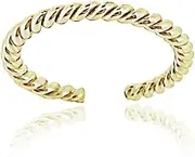 [Hoops & Loops] Sterling Silver Rope Design Toe Ring