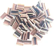 50x Glue Tips For Hair Extensions Safe And Strong Bonding Solution Durable And Reusable Latex Hair Extension Granule, brown