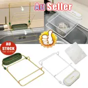 Sink Filter Rack Kitchen Foldable Sink Strainer Mesh Bag Stand NV