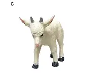 Animal Model Lovely Shape Collectible PVC Simulation Goat Model Figure for Gift C