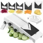 Mandoline Slicer for Kitchen, Adjustable Fruit/Vegetable Chopper & Cheese Grater