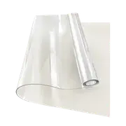 PVC Tablecloth Protector 107X213.4CM Clear Plastic Table Cloth Cover Transparent