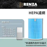 在飛比找PChome24h購物優惠-RENZA濾網 適用 小米空氣清淨機 1代 2代 3代 2S