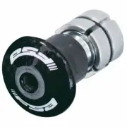 FSA Unisexs Pro 1.18 Carbon Cap Headset Compressor, Black, 1.18-Inch