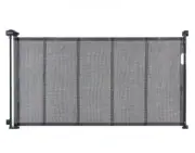 VEVOR Retractable Baby Gate, 34.2" Tall Mesh Baby Gate, Extends up to 60" Wide