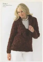 Euro Yarns Knitting Pattern Leaflet 104 Thick n Quick Merino 4 designs Easy Knit