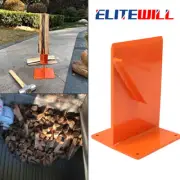 Firewood Kindling Log Splitter Wood for Wood Stove Fireplace & Fire Pit Orange