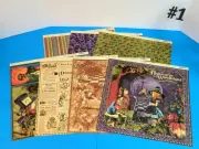 DISCONTINUED RARE GRAPHIC 45 HALLOWEEN IN WONDERLAND 12X12 CARDSTOCK PAPERS #1