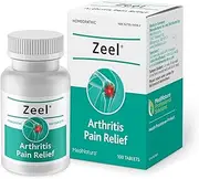 MediNatura Zeel Homeopathic Support Helps Relieve Pain & Stiffness Around Joints - Arnica + 14 Active Natural Ingredients - 100 Tablets