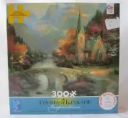 Ceaco Thomas Kinkade 300 Pc Jigsaw Puzzle THE MOUNTAIN CHAPEL # 19092-21081-A