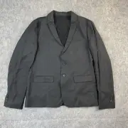 NEW Allsaints Jacket Mens 40 Gray Sinclair Blazer Unstructured Surgeons Linen