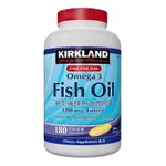 好市多KIRKLAND SIGNATURE 科克蘭 新型緩釋魚油軟膠囊 180粒