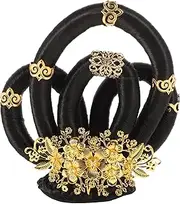 Ipetboom Ancient Chinese Wig Chignon Hairpiece Hanfu Hair Accessories Traditional Hair Bun Headpiece for Women Perfect for Stage Performances Wedding Cosplay