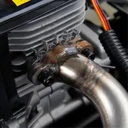 Dominator Pipe Exhaust Pipe for 1/5 5Ive T Rovan 29CC 30.5CC 32CC 36CC 45CC Engine Rc Car Update Parts Silver