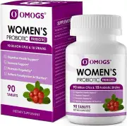 Women's Probiotic, Cranberry Extract Organic Boost Immune Digestive Gut Health