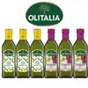 Olitalia奧利塔純橄欖油500mlx3瓶+葡萄籽油500mlx3瓶-經典禮盒組