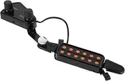 Kisangel 1 Set Adjustable Guitar Pickup with Volume Control Clip Acoustic Pickup Accessories with Capo for Adjustments and Enhanced Playability
