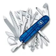 VICTORINOX SWISS CHAMP BLUE - SWISS ARMY POCKET KNIFE 91 MM - 33 TOOLS