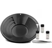 Sluice Monkey 14" Black Gold Pan Panning Kit Special!!