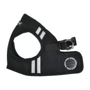 Puppia Soft Vest Harness PRO - Black - M (PAUA-HB1828-BK-M) Medium