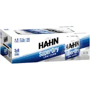 Hahn Super Dry 8pk Can 375mL