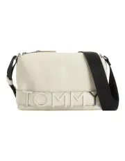 [Tommy Hilfiger] Bold Logo Camera Bag in Beige