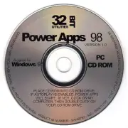 Power Apps 98 (PC-CD-ROM, 1997) for Windows - NEW CD in SLEEVE