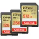 SanDisk 128G 256G 512G SDXC Extreme 180MB SD 4K U3 V30 相機記憶卡