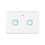 Mercator Ikuu Smart Isaac 2 Gang Wall Switch