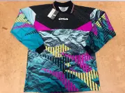 Vintage Diadora Football Soccer Light Your Fire Goalie Shirt SIZE XL NWT ITALY