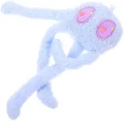 Interactive Plush Octopus Cat Engaging Teaser for Indoor Cats Kittens Soft Molar Chewing for Small Dogs Safe Plush Material for Pet Playtime