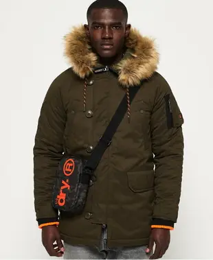 跩狗嚴選 極度乾燥 Superdry 男款 M51 Parka 長版 軍綠 超細纖維 軍裝夾克 外套 連帽 風衣 防風保暖 派克 N3B sdx