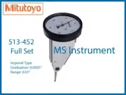 Genuine NEW Mitutoyo 513-452-10T Imperial Dial Test Indicator | Australia Stock