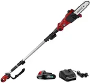 Matrix 20V X-One Cordless Pole Chainsaw Kit with Battery