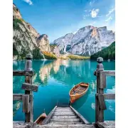 Landscape Boat Painting By Number Wall Picture Acrylic Paint On Canvas Coloring