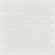 Shaw 587TS Technicolor Dreams - 11" x 12" Rectangle Brick Floor - Pearly White