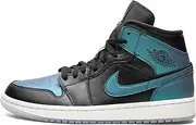 [AIR JORDAN] WMNS Air 1 Mid (Black/Pale Ivory-Multi-Color
