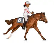 Breyer Horses Cheryl White Rider Horse Tack and Book Set