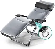 Zero Gravity Lounge Chair, Lounge Chair Camping Chairs Garden Loungers Folding Chair s Armchair,Individual Chair for Lunch,Simple Portable Chair for Adults Lounge Chair (Color : C) Comfortable