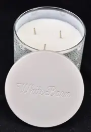 White Barn White Eucalyptus & Sage 3 Wick Candle 14.5oz New