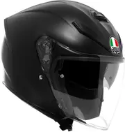 AGV K5 Jet Evo Mono, open face helmet , color: Matt-Black , size: S