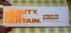 New Beauty For Certain Playa to Palazzo Eyeshadow Palette FS, BNIB RTL $39